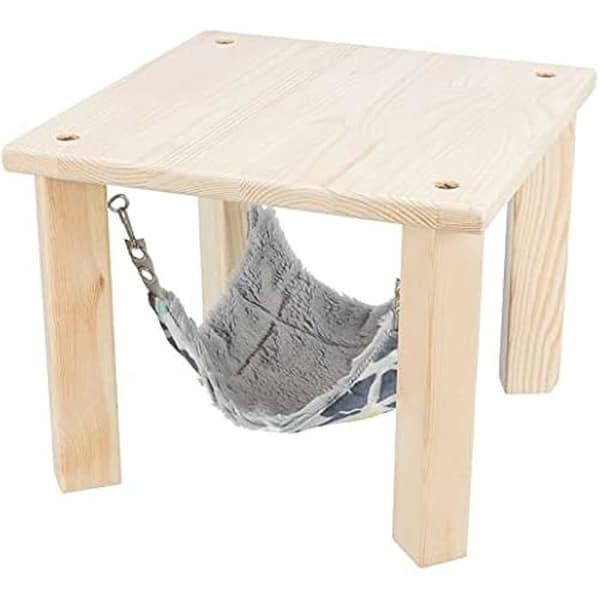 Hammock - TRIXIE - Sunny - Avtagbar - Handtvätt - Trä och mjuk plysch