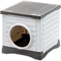 Miniatyrbild 1 av 5: Nisch - FERPLAST - PETVILLA 50 - 38,5 x 43 x 38,5 cm - Vit / Grå