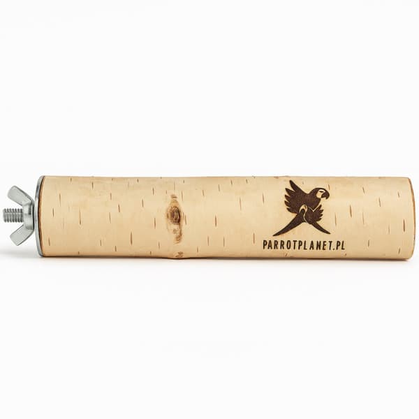 Parrot Planet Naturally - Naturlig birketræssæde til papegøjer størrelse M/L - 30 cm