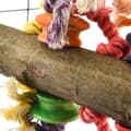 Pikkukuva 5 / 9: Puinen orsi L - Täydellinen lelu suurille ja keskikokoisille papukaijoille