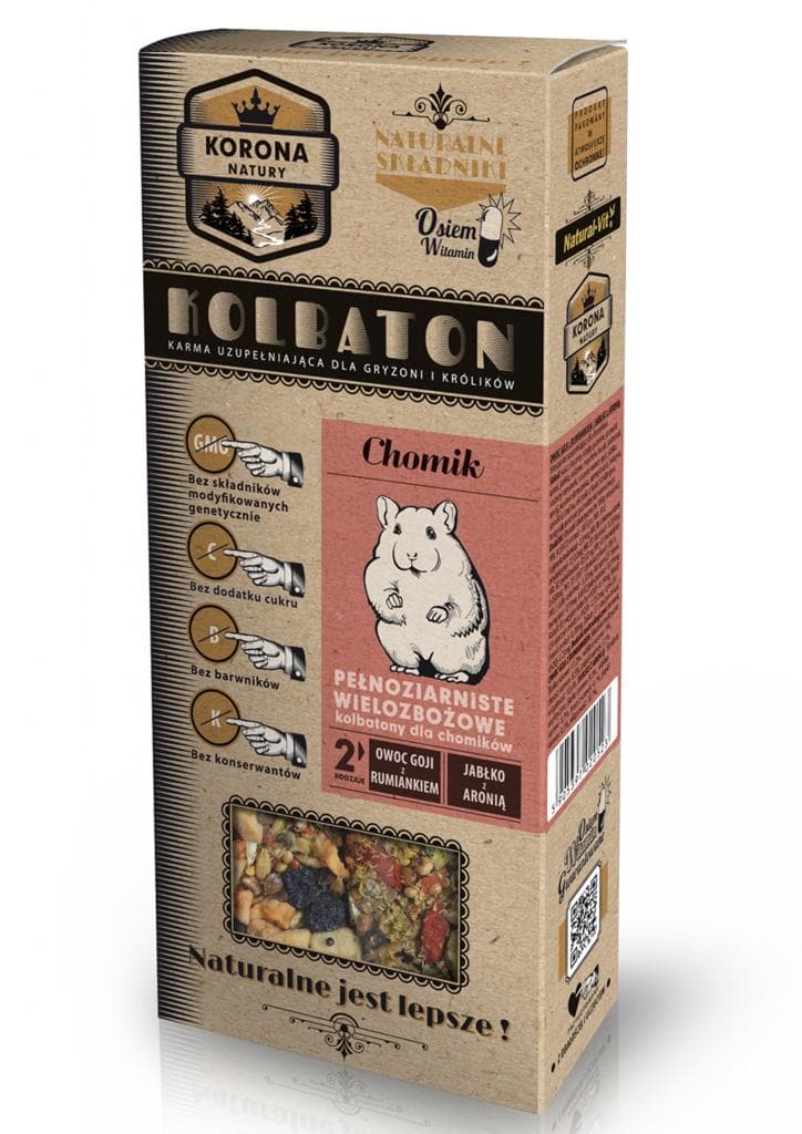 Krona av Nature Kolbaton - Hamster 120g