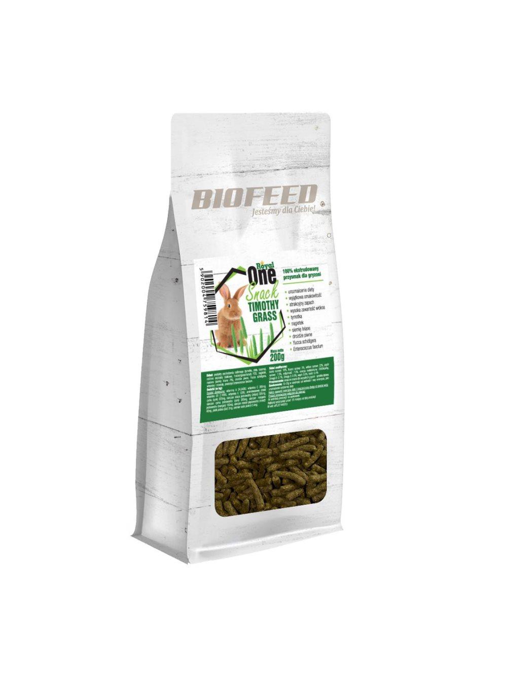 Biofeed Royal One Snack - Timothy Grass (Tymot) 200g