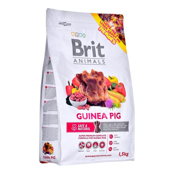 BRIT Animals Marsvin Complete - tørfoder til marsvin - 1,5 kg