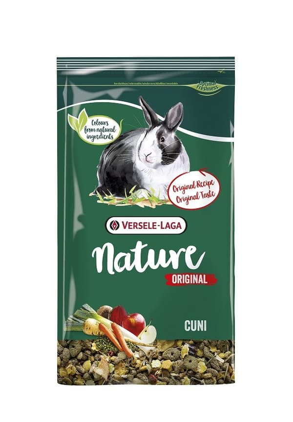 VERSELE LAGA Nature Original Cuni - Ruokaa kääpiökanieille - 2,5 kg