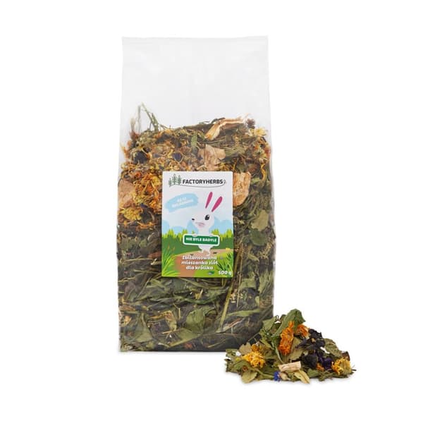 FABRIKSURTER Nie byle badyle - kaninfoder - 500g