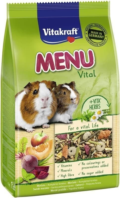 VITAKRAFT Menu Vital - Marsvinefoder - 1 kg