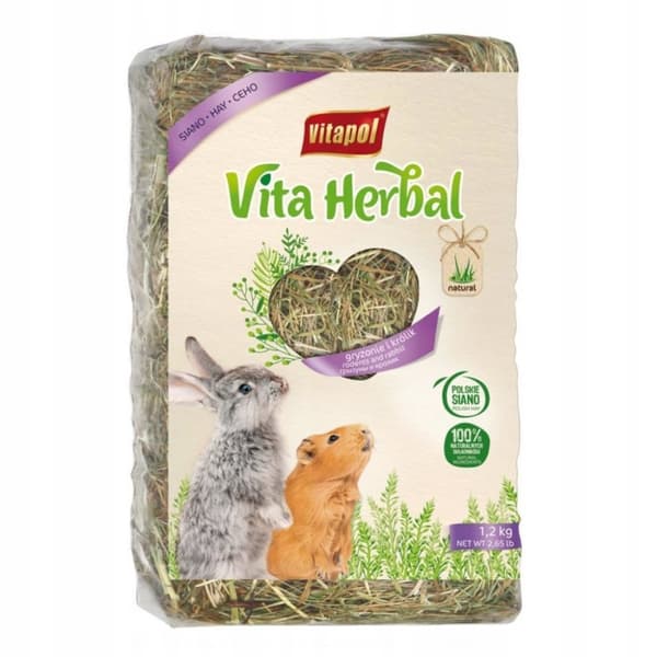 Heinä jyrsijöille ja kaneille Vitapol 1,2 kg