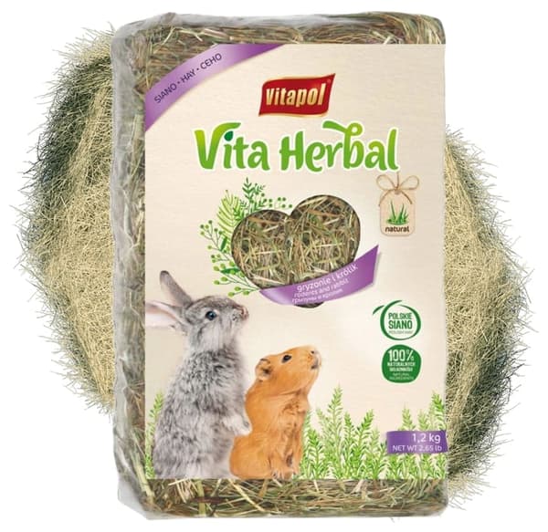 Heinä jyrsijöille ja kaneille Vitapol 1,2 kg