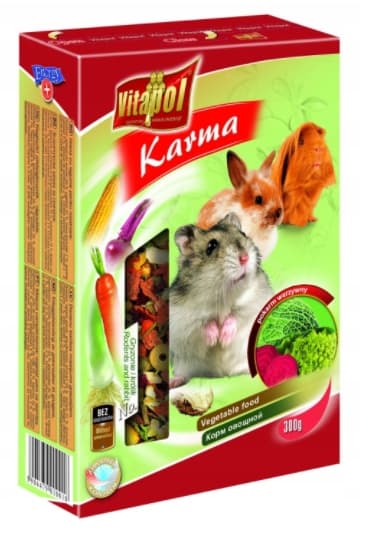 Vitapol Kasvisruoka jyrsijöille 500g