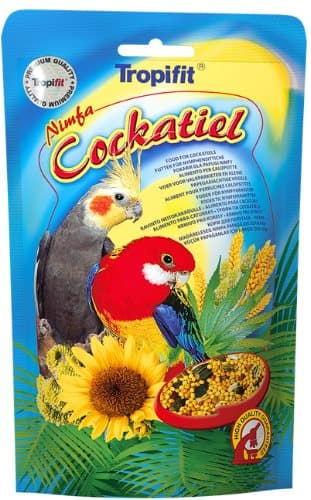 Tropifit 700g COCKATIEL - Året runt-foder för nymfparakiter och andra papegojor