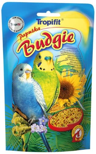 Tropifit Budgie 700g - Foder för undulater året runt