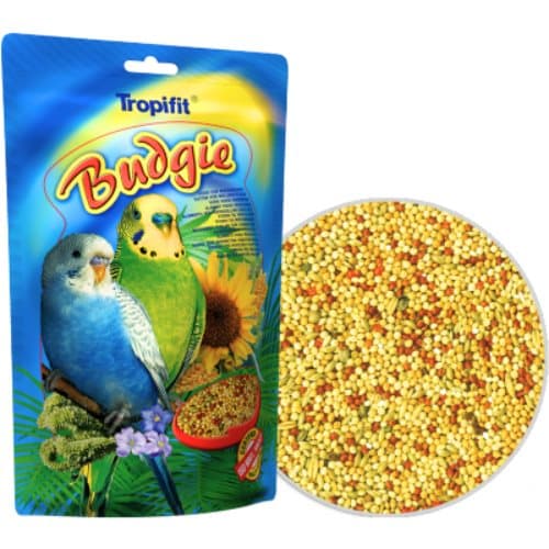 Tropifit Budgie 700g - Foder för undulater året runt