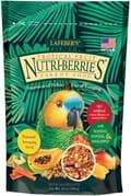 Miniatyrbild 5 av 6: Lafeber NutriBerries Tropical Fruit - Mat: spannmål med tropisk frukt i form av bollar för medelstora och stora papegojor 28g PROV