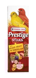 Miniatyrbild 1 av 3: Versele Laga Prestige Sticks Kanariefåglar med blandad frukt och maskros 60g - pinnar med en blandning av frukter och maskros för kanariefåglar