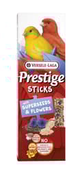 Miniatyrbild 1 av 3: Versele Laga Prestige Sticks Kanariefåglar med Superfrön & Blommor 60g - pinnar med frön och blommor för kanariefåglar
