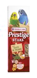 Miniatyrbild 2 av 3: Versele Laga - Prestige Sticks Små Parakiter med Ägg & Timjan 60g - pinnar med ägg och timjan för små parakiter