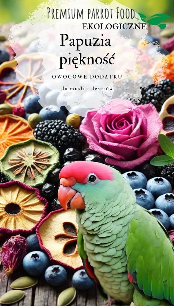 Parrot Beauty - Hedelmäisiä lisäyksiä papukaijan ruokaan