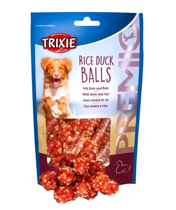 Hundgodis - Anka och risbollar PREMIO, 80 g