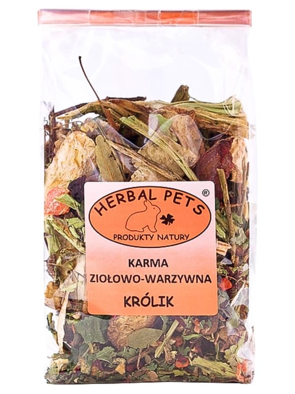 Yrtti- ja kasvisruoka kanille - luonnollinen sekoitus lemmikkisi terveyttä varten 150g