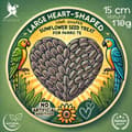 Miniatyrbild 5 av 9: Parrot Planet - Papegojhjärta - SOLROS - XL - snacks för alla papegojor 170g