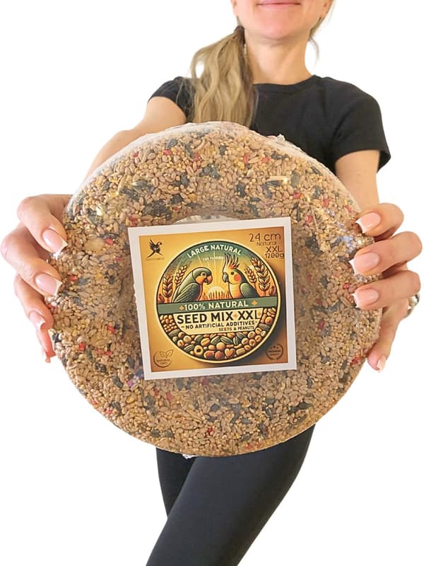 Parrot Planet - JÄTTE RING - 1,2 kg - snacks för alla papegojor