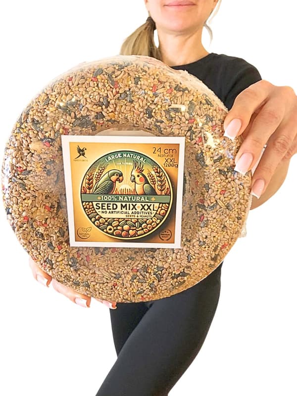 Parrot Planet - JÄTTE RING - 1,2 kg - snacks för alla papegojor