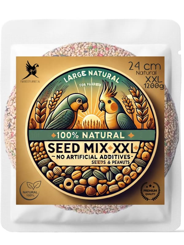 Parrot Planet - JÄTTE RING - 1,2 kg - snacks för alla papegojor