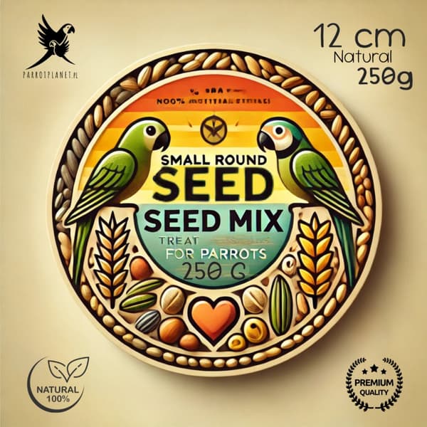 Parrot Planet - MINI RING - FRÖMIX - mellanmål för alla papegojor 250g