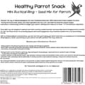 Pikkukuva 7 / 9: Parrot Planet - MINI RUSTICAL RENGAS - herkku kaikille papukaijoille 160 g