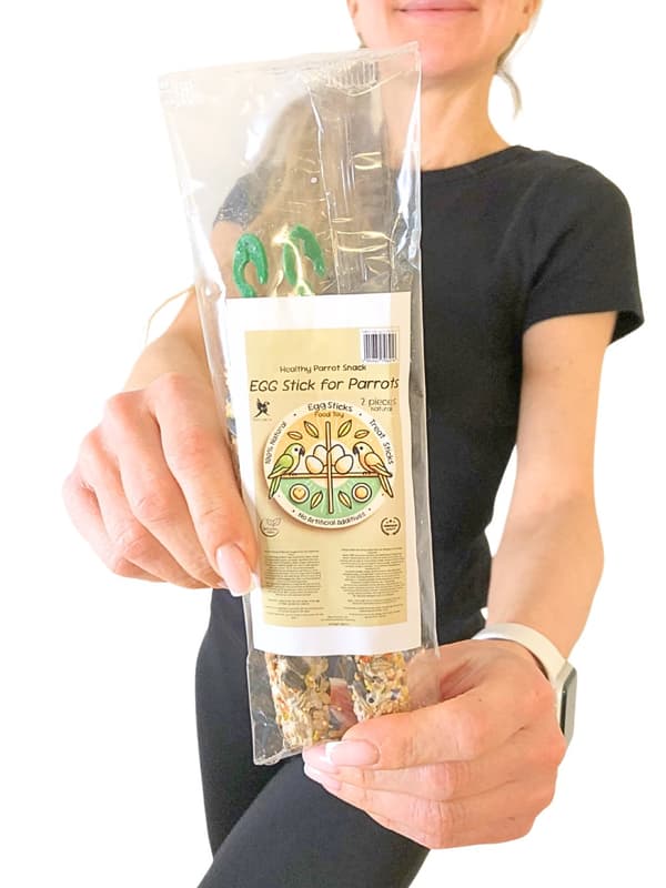 Parrot Planet - Äggpinnar - snacks för alla papegojor 2 st.