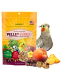 Miniatyrbild 1 av 4: Lafeber Pellet-Berries Sunny Orchard - Kulformat foder för små och medelstora papegojor 284g