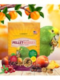 Miniatyrbild 3 av 4: Lafeber Pellet-Berries Sunny Orchard - Kulformat foder för medelstora och stora papegojor 284g