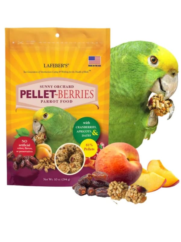 Lafeber Pellet-Berries Sunny Orchard - Kulformat foder för medelstora och stora papegojor 284g Lafeber Pellet-Berries Sunny Orchard - Kulformat foder för medelstora och stora papegojor 284g