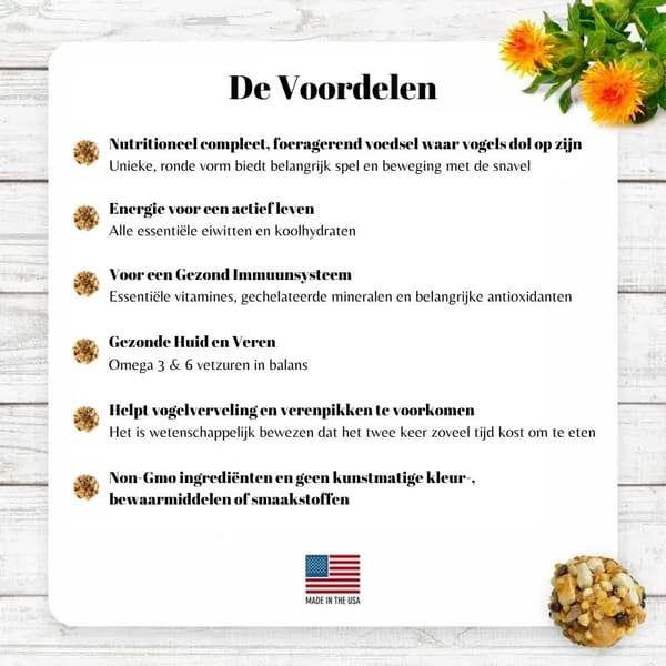 Lafeber Nutri-Berries El Paso Nymfeparakit - Korn med kugleformede granuler til små og mellemstore papegøjer 284 g
