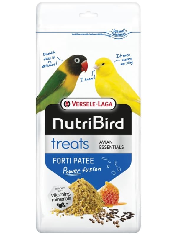 Versele Laga NutriBird Treats Forti Patée 250g - Näringsgivande godis för papegojor