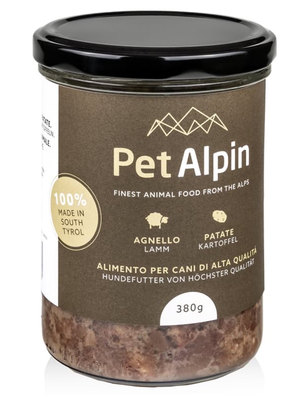 Pet Alpin: Lam og Kartoffel - Naturligt Hundefoder 380 g