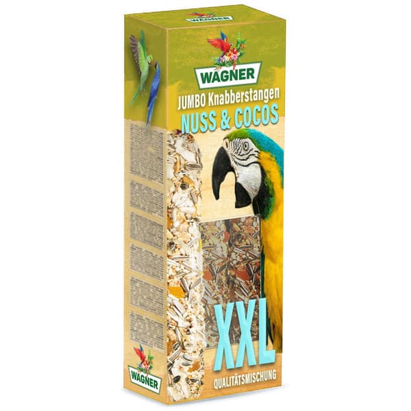 WAGNERS Coconut Delight -pullot JUMBO XXL - pähkinä-kookospullo 450g