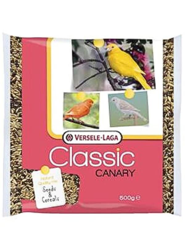Versele Laga Canary Classic 0,5 kg - foder för kanariefåglar