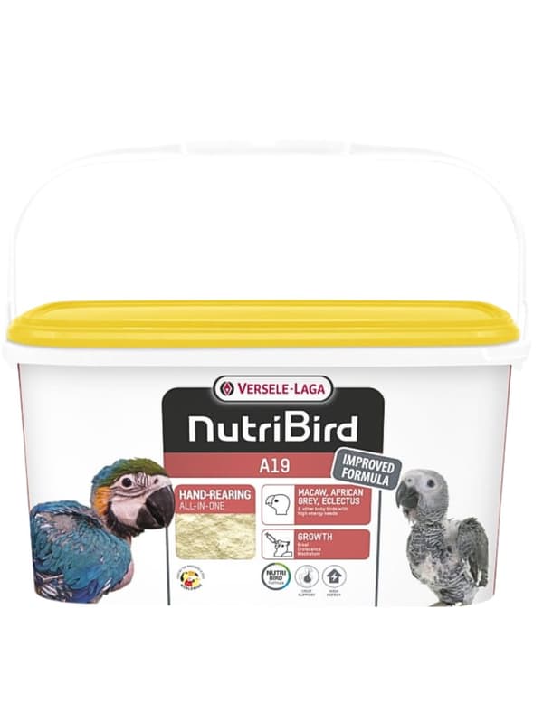 Versele Laga NutriBird A19 3kg - foder för kycklinguppfödning (19% protein)
