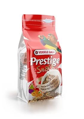 Versele Laga Prestige Snack Finkar 125g - en godbit med frukt och insekter för tropiska fåglar