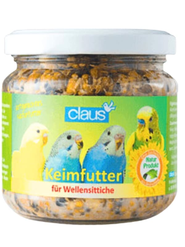 Claus Keimfutter - Naturliga groddar för undulater och andra små papuor 210ml