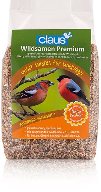 Claus Wildsamen Premium - för vilda fåglar 700g