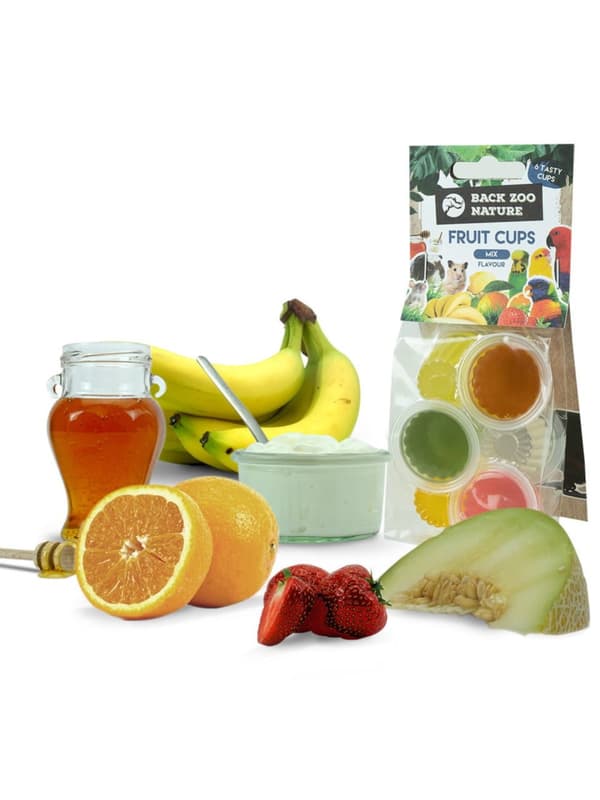 Gelé för papegojor Blandning av smaker 6 bitar
