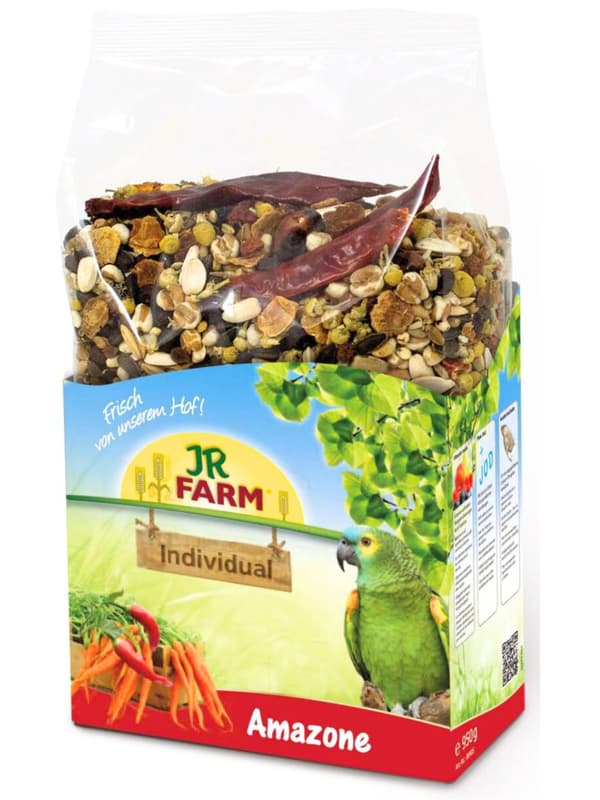 Jr Farm individuella Amazonpapegojor - PREMIUMfoder tillägnat AMAZONEK 950g