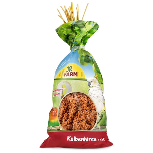 JR FARM Punainen hirssisuihke - punainen hirssi tähkissä 250g