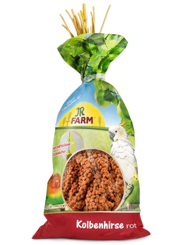 JR FARM Punainen hirssisuihke - punainen hirssi tähkissä 250g