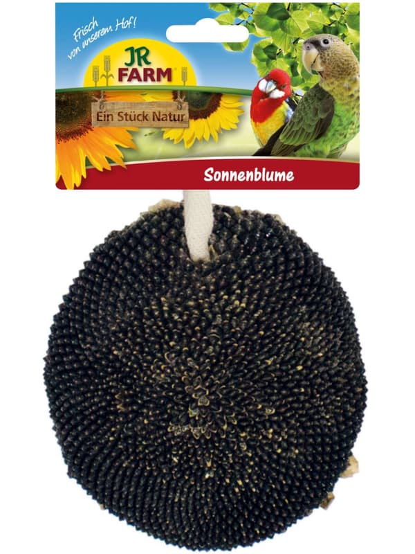 JR FARM solros på ett snöre - ett hälsosamt mellanmål för alla papegojor 30g