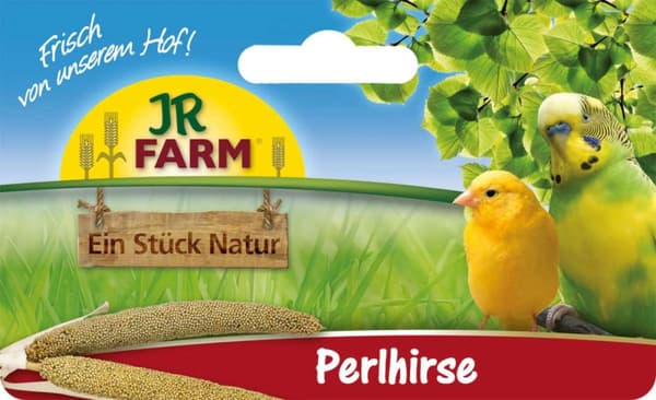 JR FARM Pearl Millet -korvakuume kaikille papukaijoille 40 g