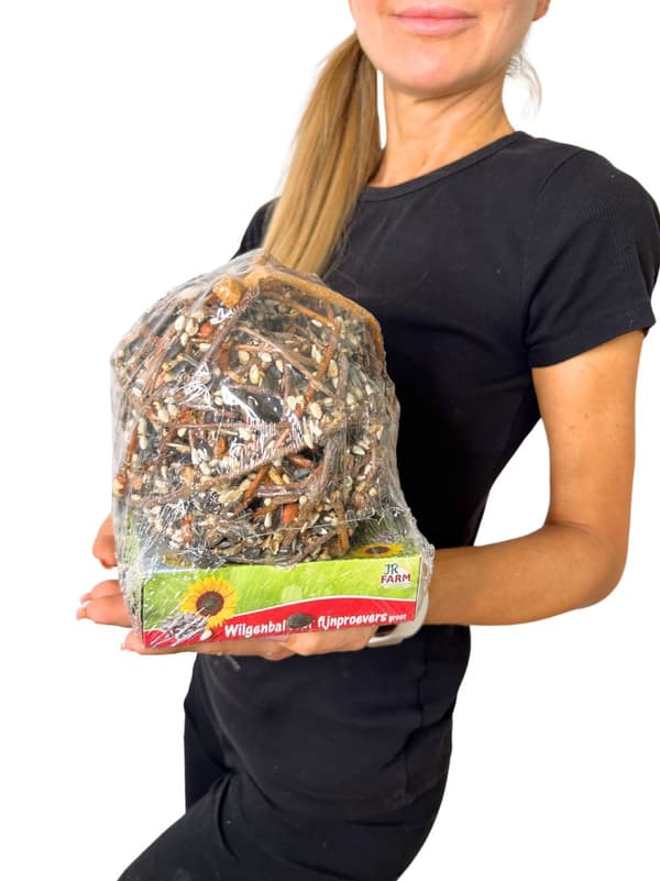 JR FARM Jätte Pilfat XXL med delikatesser - för lek och mums för alla papegojor 300g