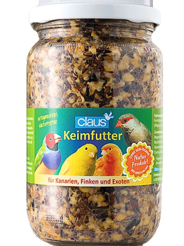 Claus Keimfutter - Luonnollisia ituja kanarialinnuille ja eksoottisille linnuille 370ml